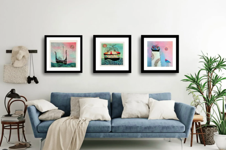 Cuadros decorativos para salas: Transforma tu hogar con estilo.