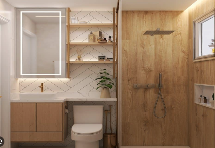 Diseños de baño pequeños: ideas creativas para maximizar espacio.